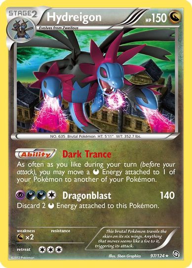 Hydreigon (97/124) [Dragons Exalted]