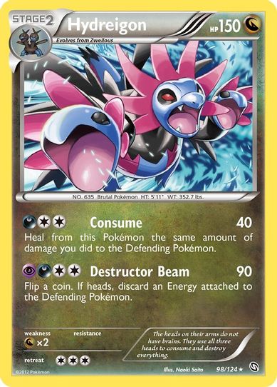 Hydreigon (98/124) [Dragons Exalted]
