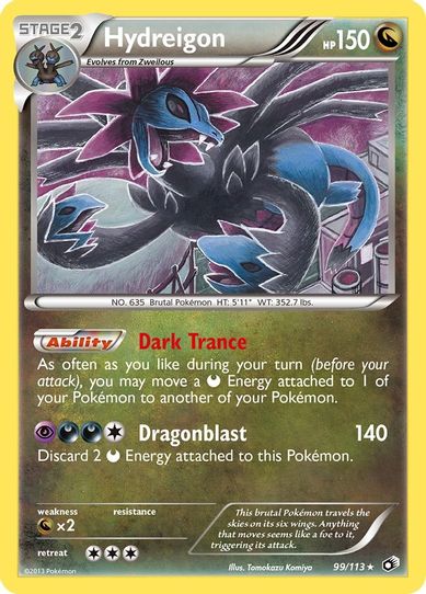 Hydreigon (99/113) [Legendary Treasures]