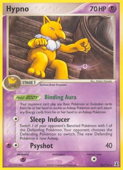Hypno (23/101) [Delta Species]