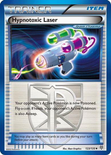 Hypnotoxic Laser (Team Plasma) (123/135) [Black & White: Plasma Storm]