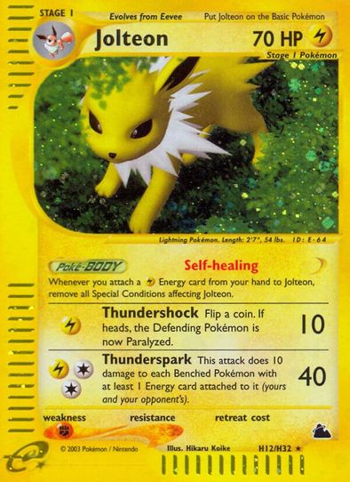 Jolteon (H12) [Skyridge]