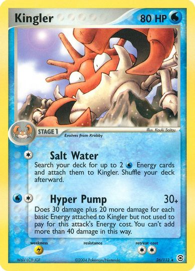 Kingler (26/112) [FireRed & LeafGreen]