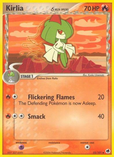 Kirlia (Delta Species) (33/101) [EX: Dragon Frontiers]