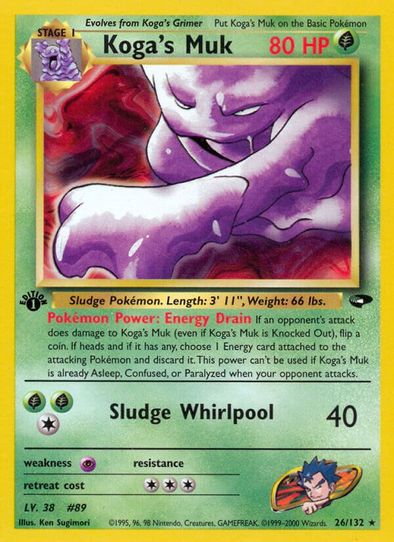 Koga's Muk (26/132) [Gym Challenge]