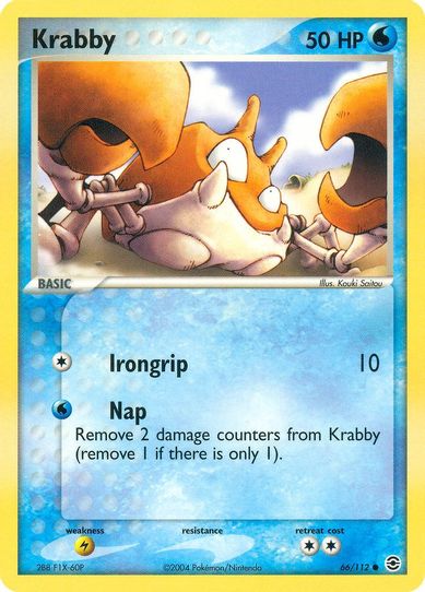 Krabby (66/112) [FireRed & LeafGreen]