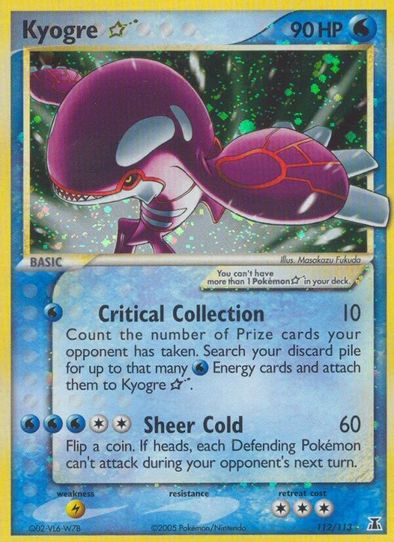 Kyogre Star (112/101) [Delta Species]