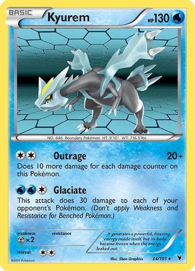 Kyurem (34/101) [Noble Victories]