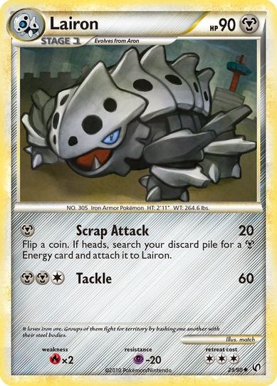 Lairon (29/90) [Heartgold & Soulsilver: Undaunted]
