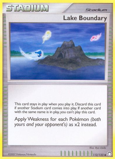 Lake Boundary (112/123) [Mysterious Treasures]