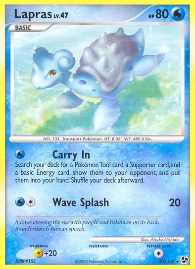 Lapras (21/106) [Great Encounters]