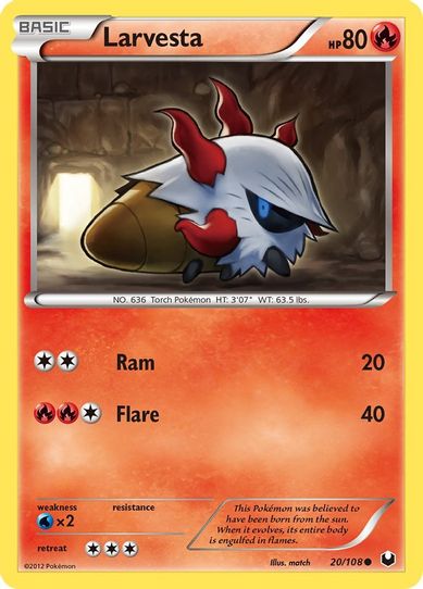 larvesta pokemon card price (099/086) Grass HP Larvesta #99 Prices | Pokemon