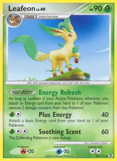 Leafeon (45/111) [Rising Rivals]