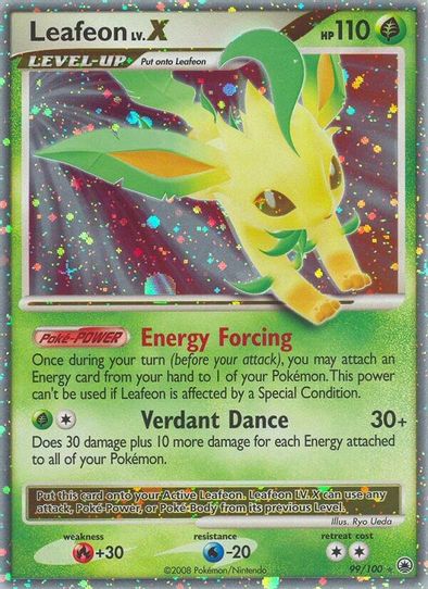Leafeon Lv.X (99/100) [Diamond & Pearl: Majestic Dawn]