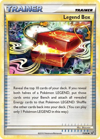 Legend Box (75/90) [Heartgold & Soulsilver: Undaunted]