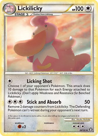 Lickilicky (38/102) [Triumphant]