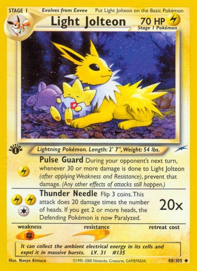 Light Jolteon (48/105) [Neo Destiny]