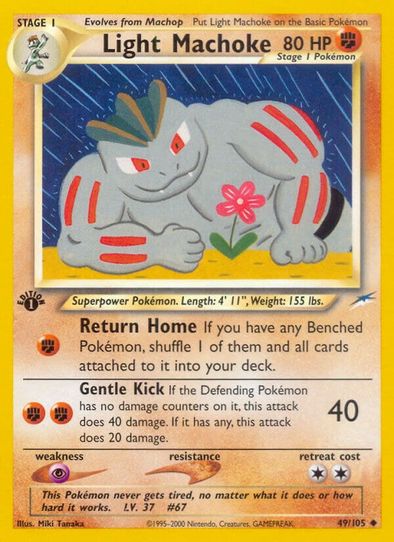 Light Machoke (49/105) [Neo Destiny]
