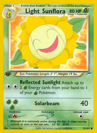 Light Sunflora (72/105) [Neo Destiny]