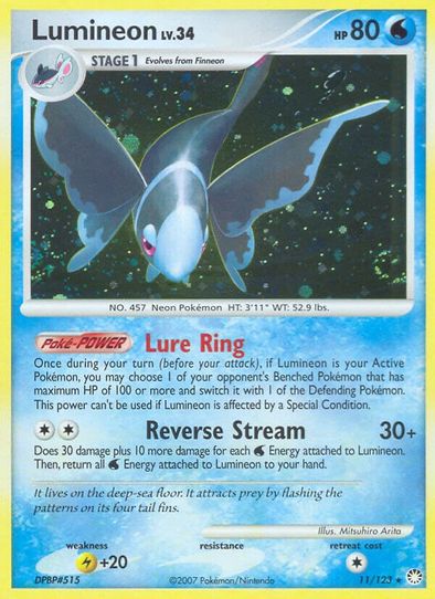 Lumineon (11/123) [Mysterious Treasures]