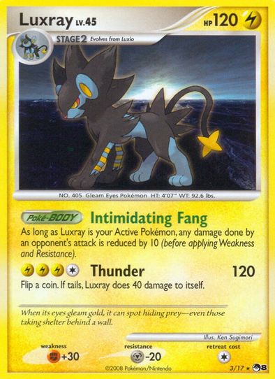 Luxray (3) [POP Series 8]