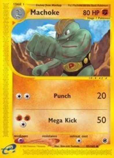 Machoke (85/165) [Expedition]