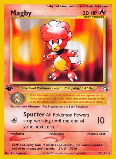 Magby (23/105) [Neo Genesis]