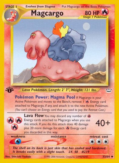 Magcargo (33/64) [Neo Revelation]