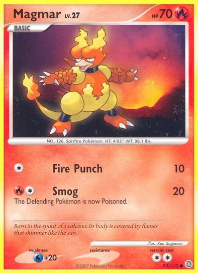 Magmar (93/132) [Secret Wonders]
