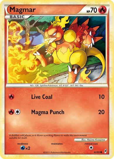 Magmar (62/95) [Call of Legends]
