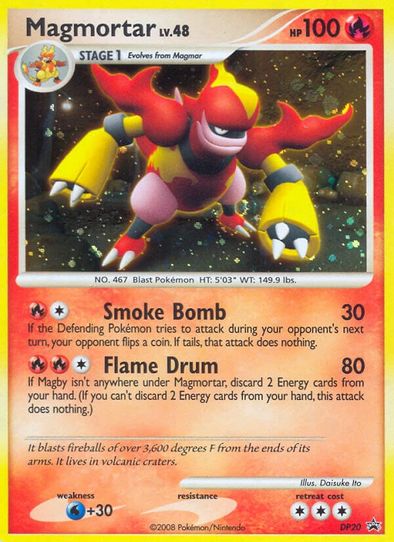 Magmortar - DP (DP20) [Diamond and Pearl Promos]