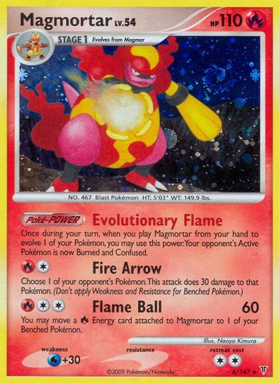 Magmortar (6/147) [Supreme Victors]