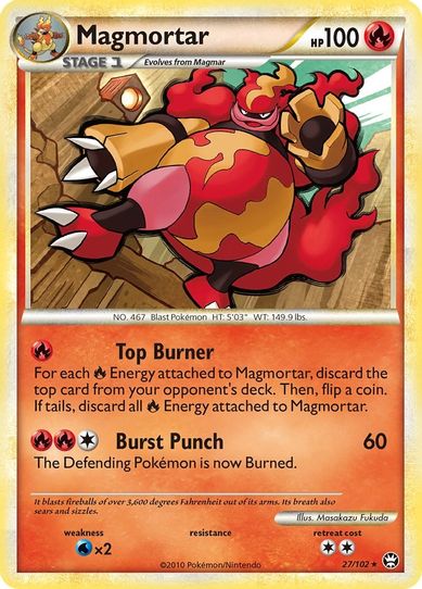 Magmortar (27/102) [Triumphant]