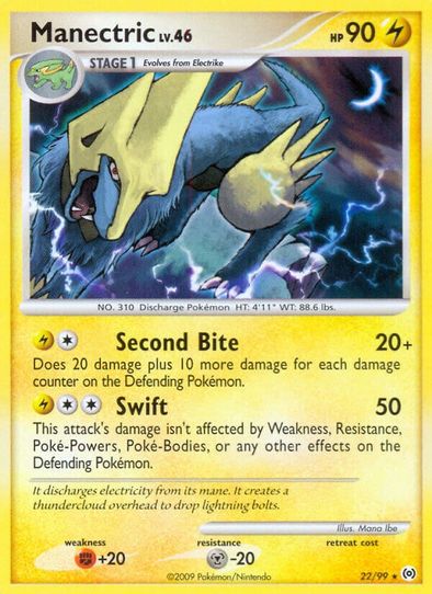 Manectric (22/99) [Arceus] – Pokemon Plug