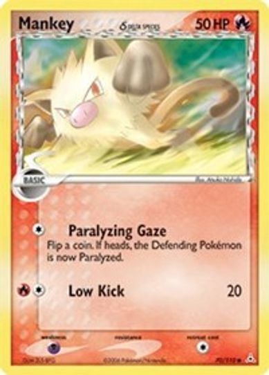 Mankey (Delta Species) (70/111) [EX: Holon Phantoms]