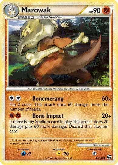 Marowak (44/102) [Triumphant]