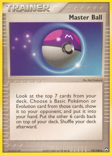 Master Ball (78/108) [Power Keepers]