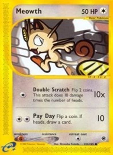 Meowth (121/165) [Expedition]