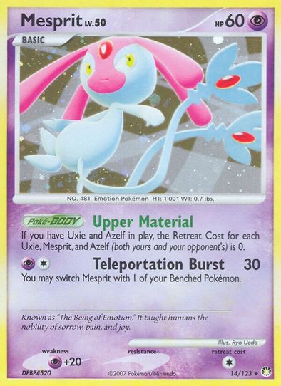 Mesprit (14/123) [Mysterious Treasures]