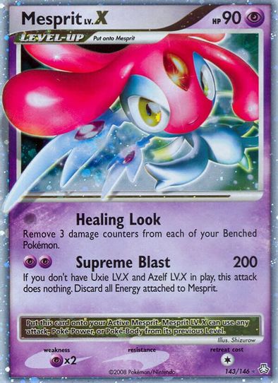 Mesprit Lv.X (143/146) [Diamond & Pearl: Legends Awakened]