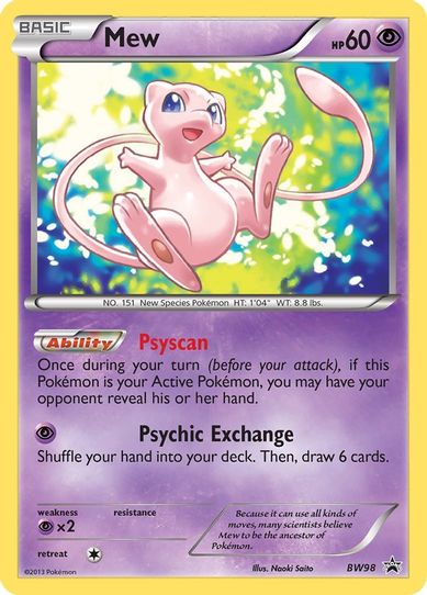 Mew - BW (BW98) [Black And White Promos]