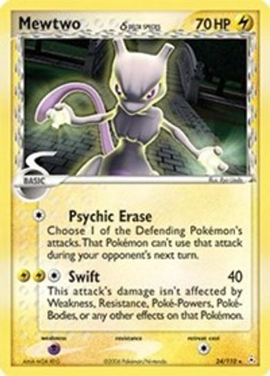 Mewtwo (Delta Species) (24/111) [EX: Holon Phantoms]