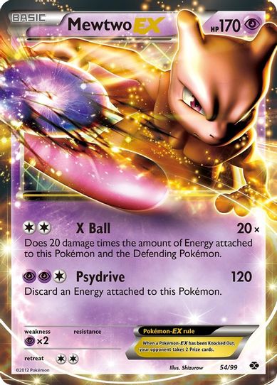 Mewtwo - Detective Pikachu - 12/18 - Holo Foil Rare - Pokemon Card