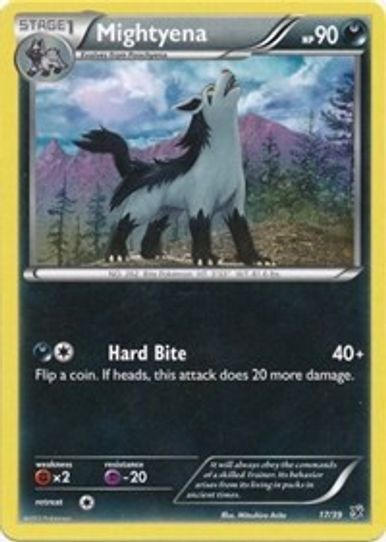 Mightyena (17/39) [Kalos Starter Set]