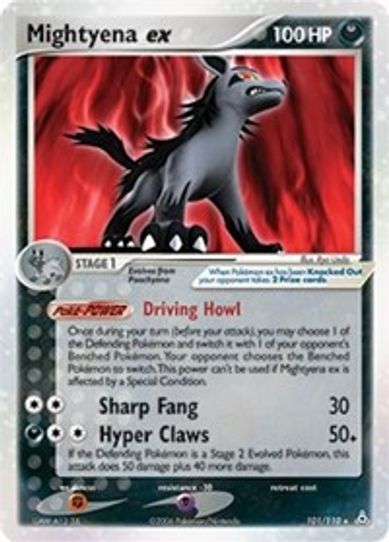 Mightyena ex (101/111) [EX: Holon Phantoms]
