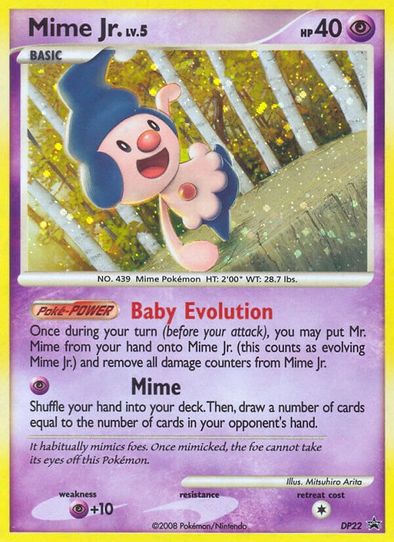 Mime Jr. - DP (DP22) [Diamond and Pearl Promos]