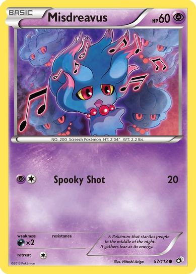 Misdreavus (57/113) [Legendary Treasures]
