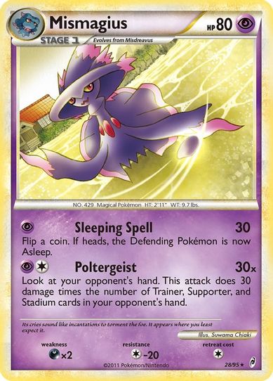 Mismagius (28/95) [Call of Legends]