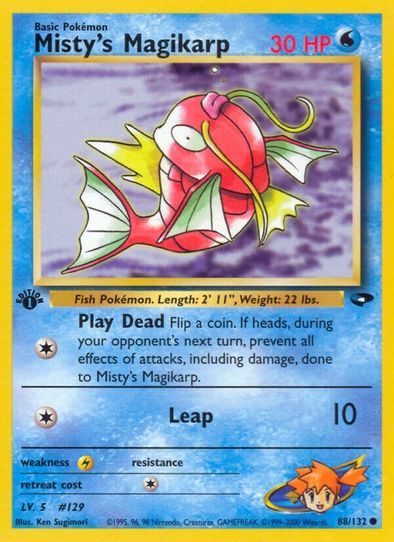 Misty's Magikarp (88/132) [Gym Challenge]