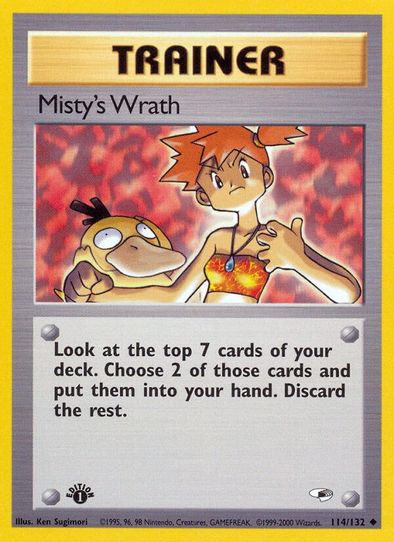 Misty's Wrath (114/132) [Gym Heroes]